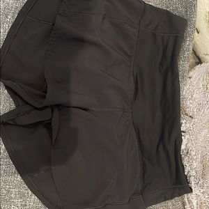 Lululemon high waisted speed up short